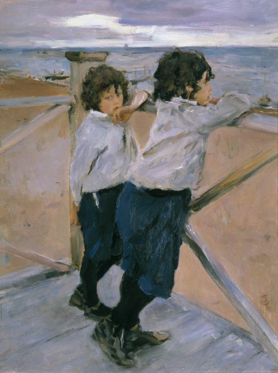 Дети, Valentin Serov, 1899