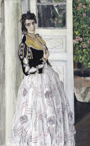 Spanish Woman on a Balcony