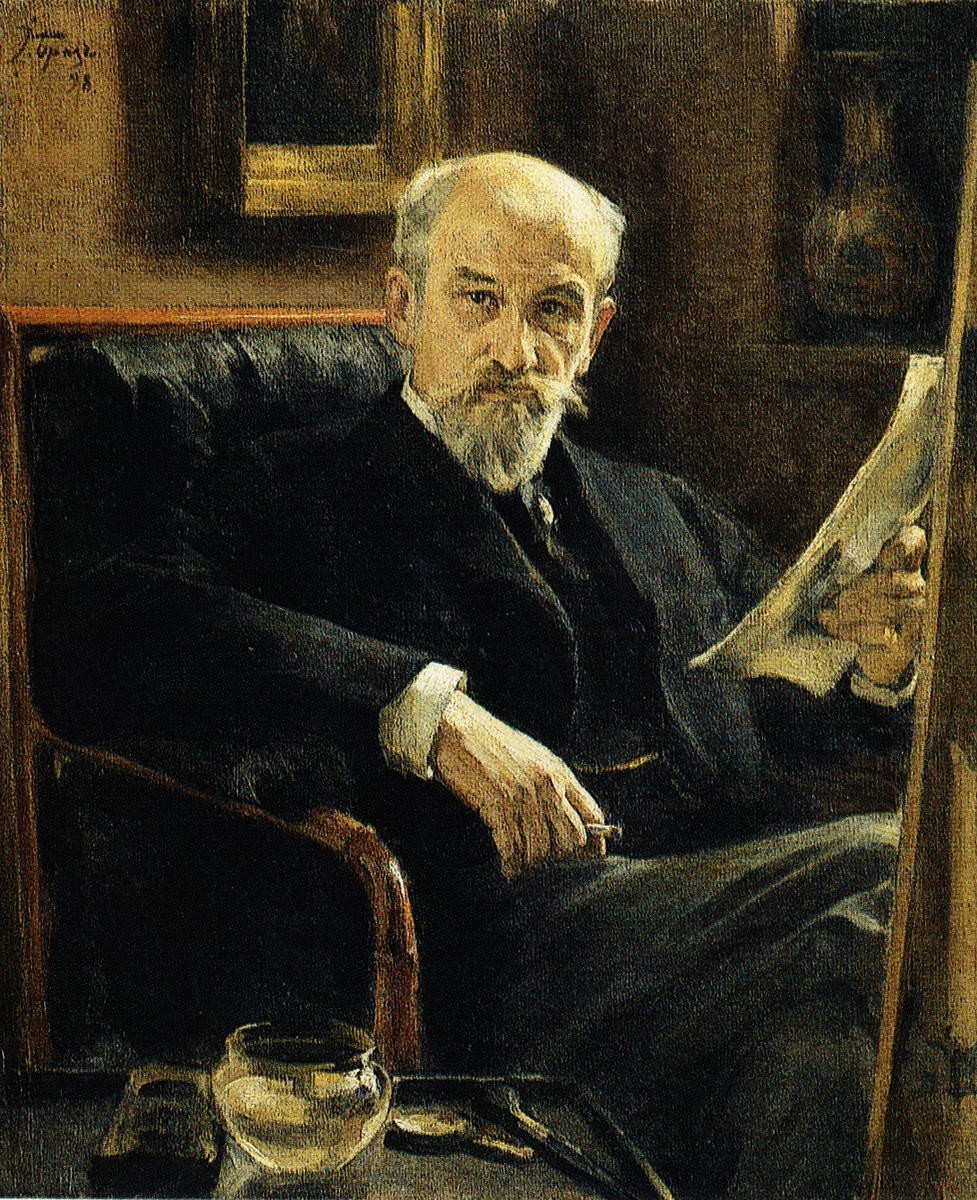 Портрет художника А. П. Соколова, Osip Braz, 1898
