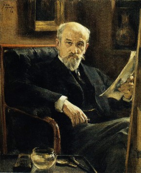Портрет художника А. П. Соколова