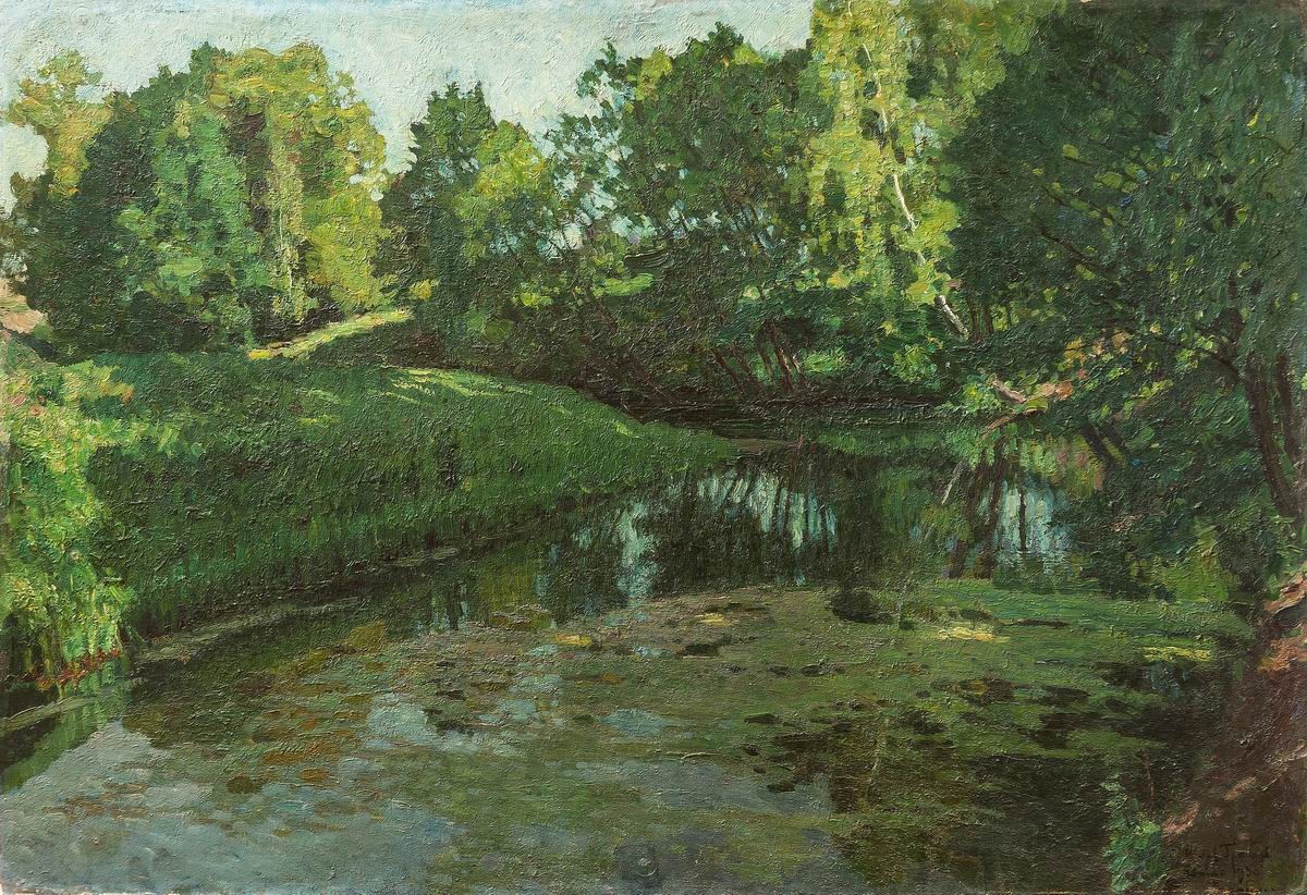 Заводь, Igor Grabar, 1930