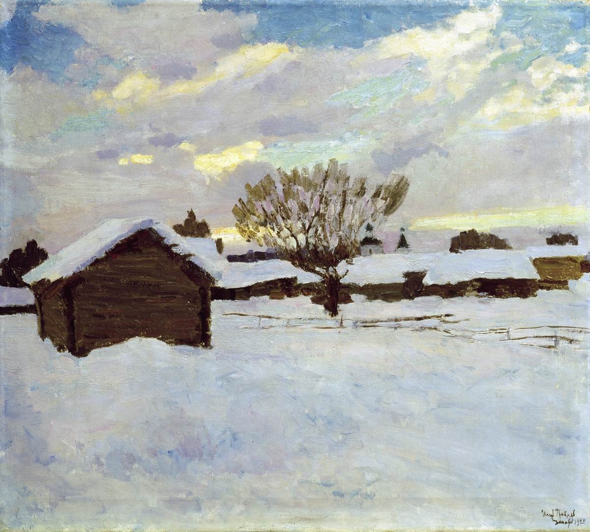 Разъяснивается, Igor Grabar, 1928