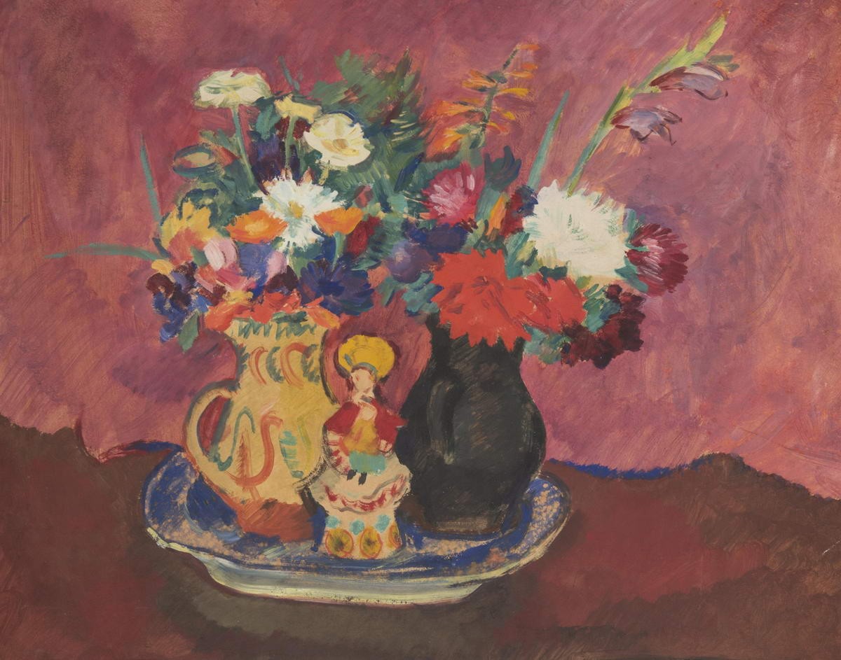 Натюрморт. Цветы, Nikolay Tyrsa, 1937