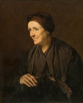 Old Woman with a Hen (Portrait of the Artist’s Wife?)