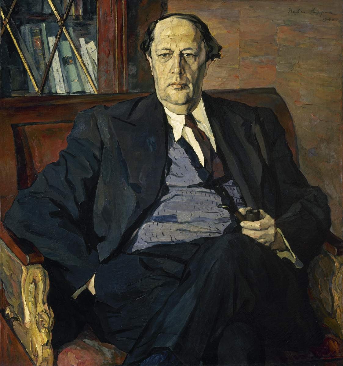 Портрет А. Н. Толстого, Pavel Korin, 1940