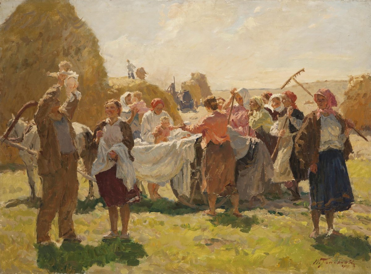 На обед к матерям, Гапоненко Тарас Гурьевич, 1947