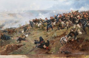 Контратака генерал-майора Тимофеева в деле при деревне Абланово 24 августа 1877 года