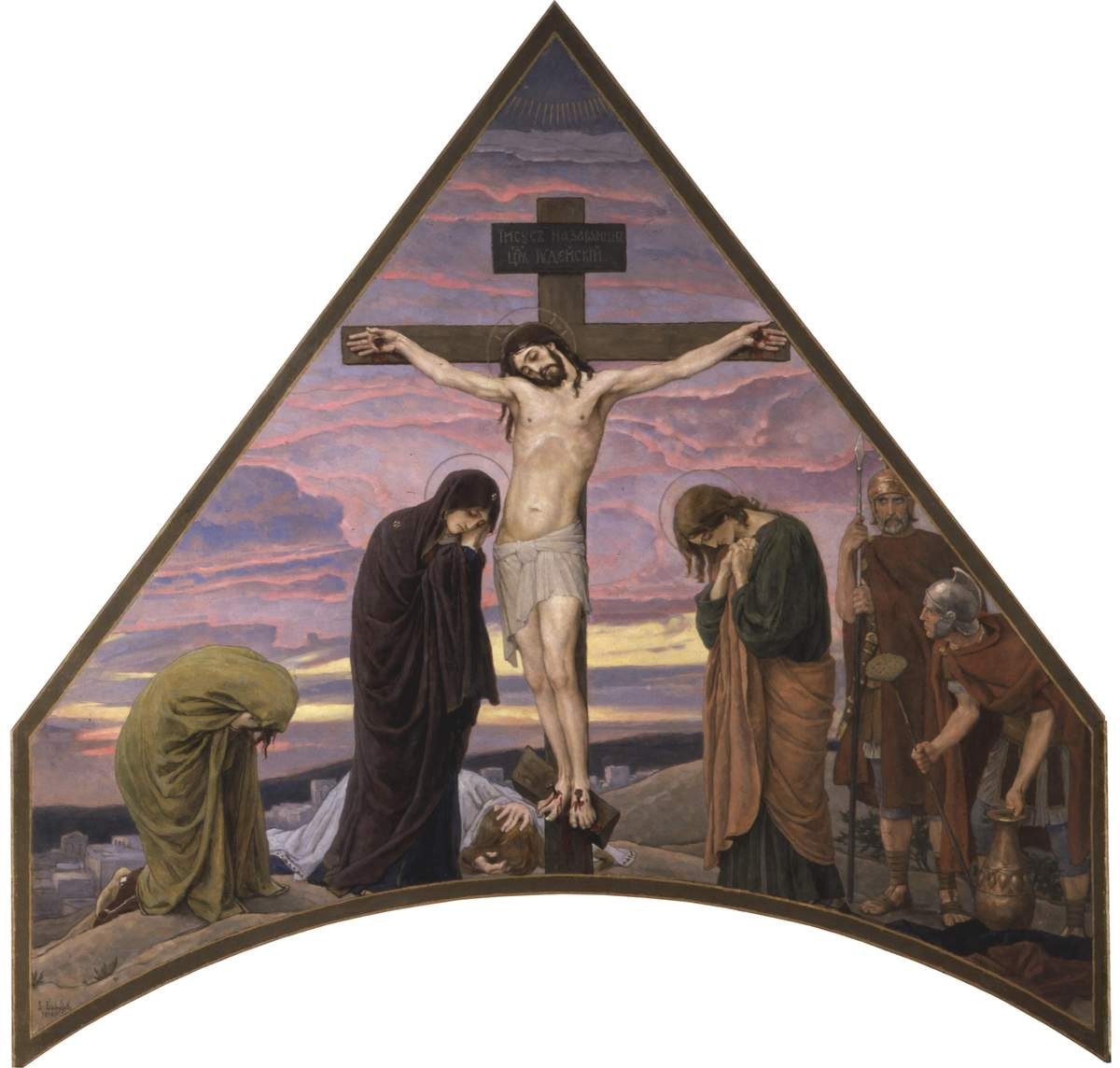 Распятие, Viktor Vasnetsov, 1899