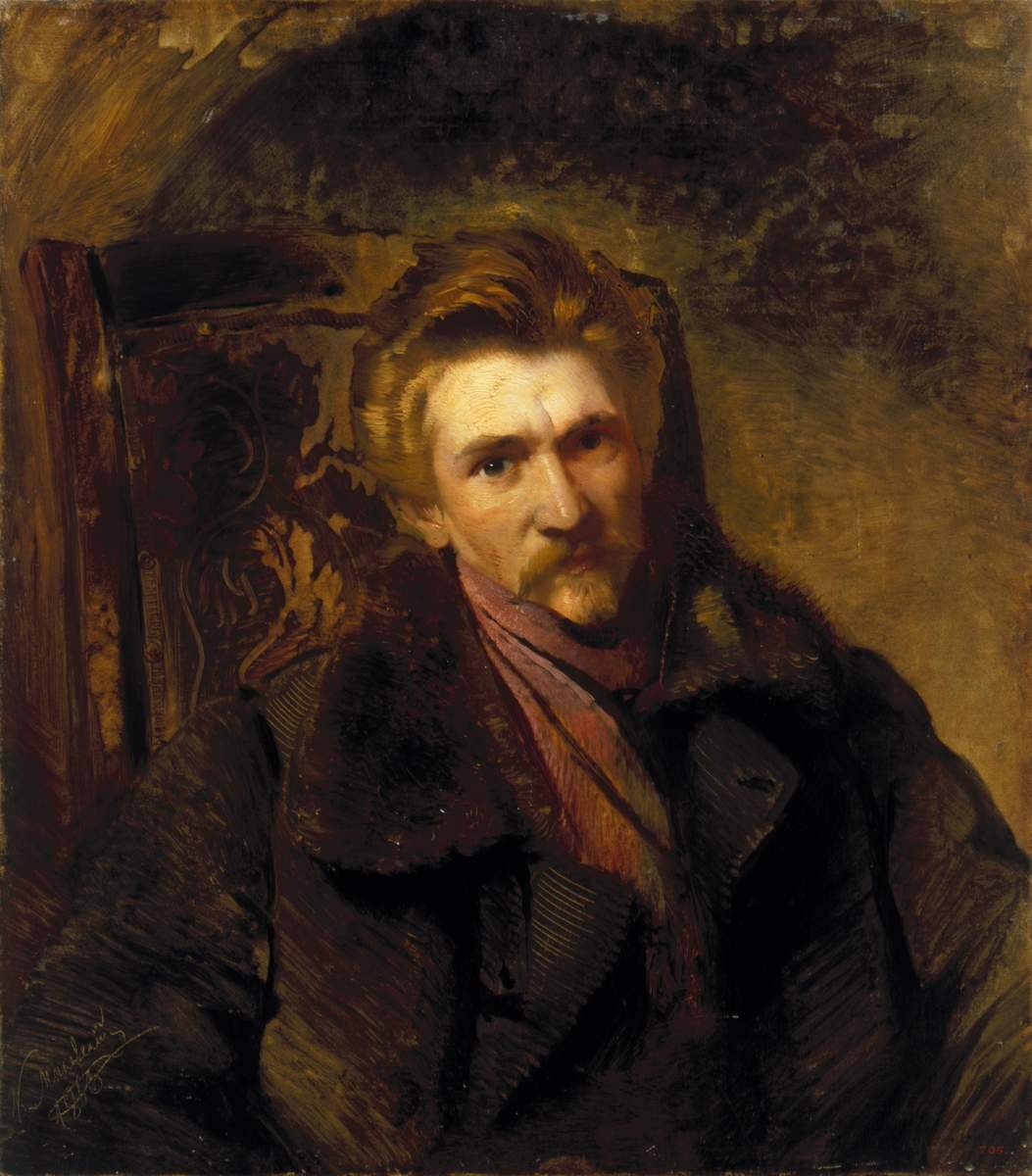 Портрет А. П. Попова (Московского), Konstantin Makovsky, 1863