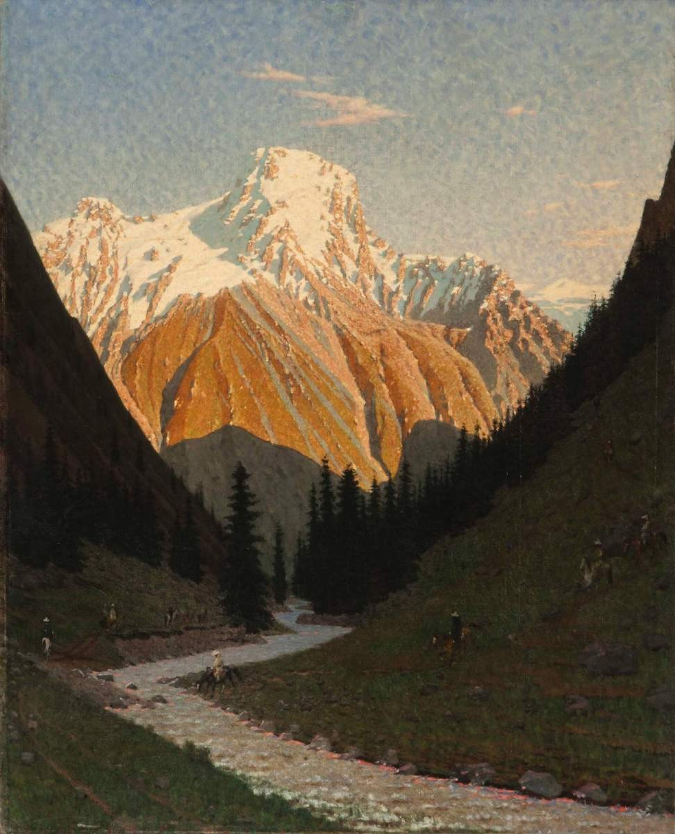 Перевал Барскаун, Vasily Vereshchagin, 1869 –1870 (?)