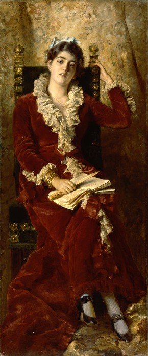 Портрет жены художника Ю. П. Маковской