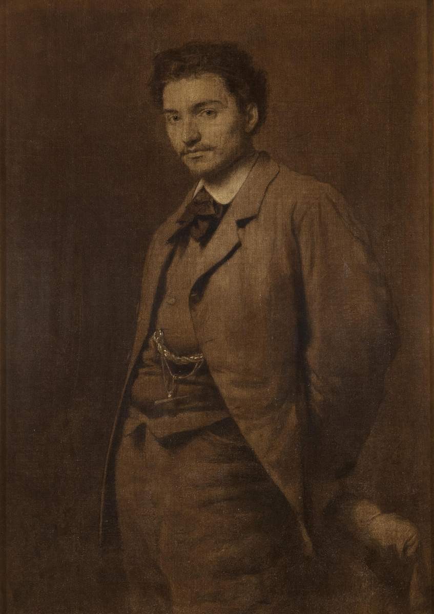 Портрет художника Ф. А. Васильева, Ivan Kramskoi, first half of the 1870s