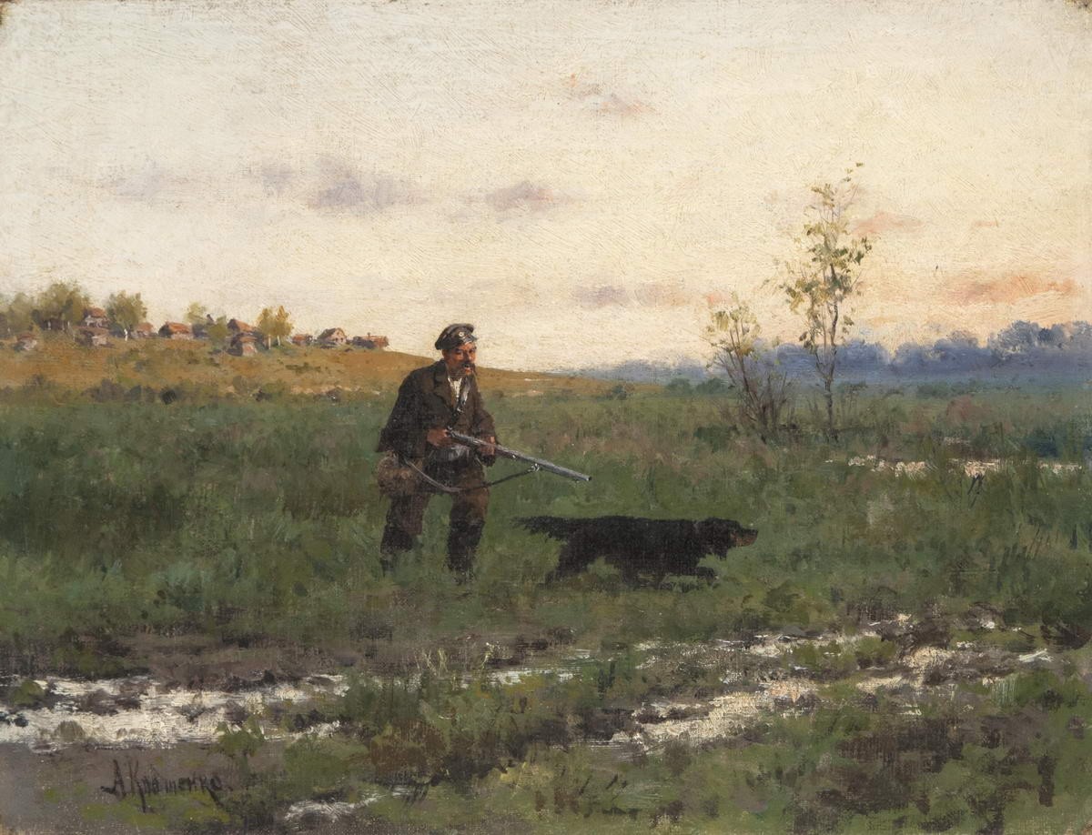 Охотник, Aleksey Kivshenko, second half of the 1880s