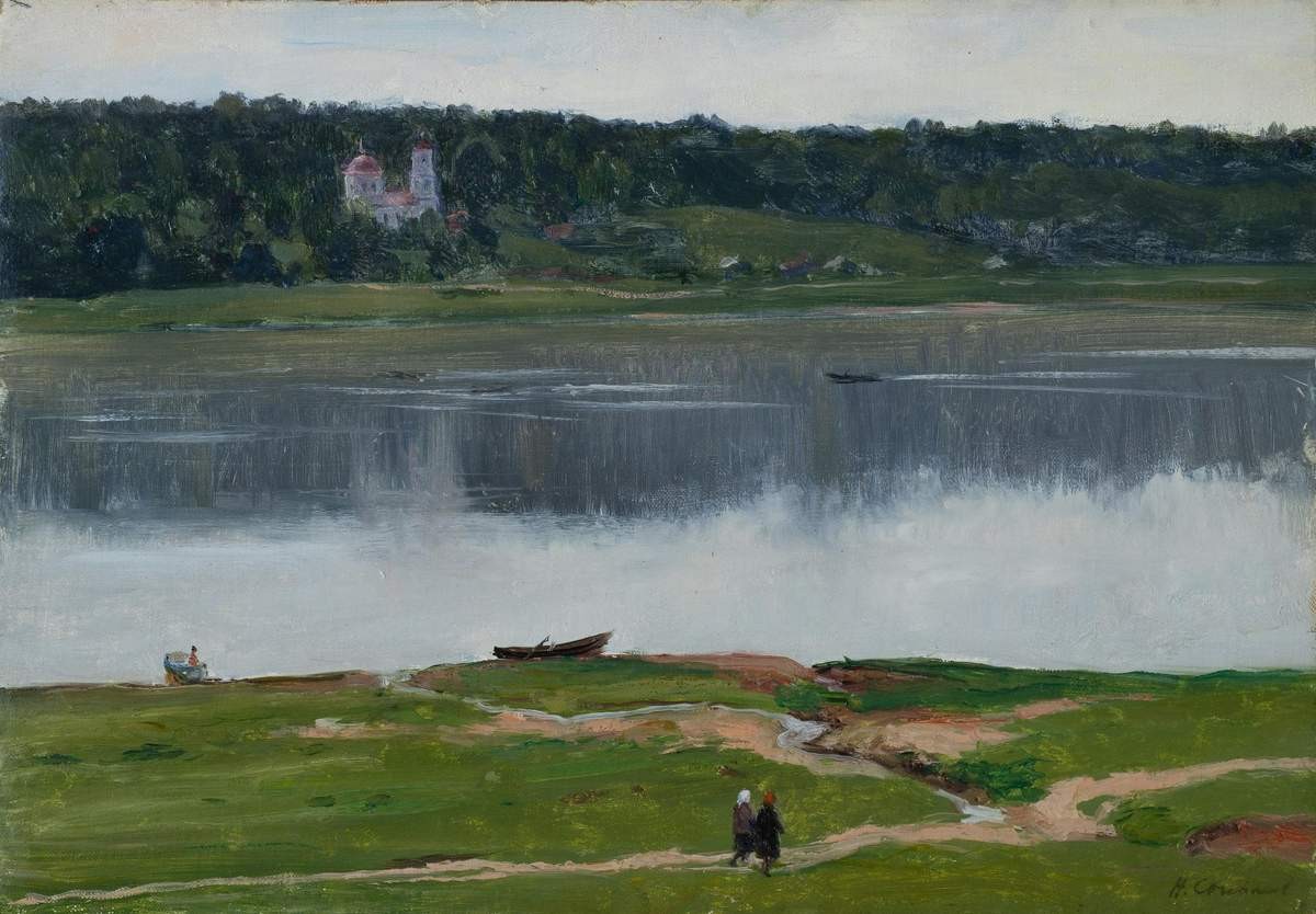 Волга у Плеса, Nikolay Sokolov, 1952