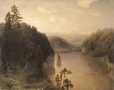 Mountain Lake in the Urals