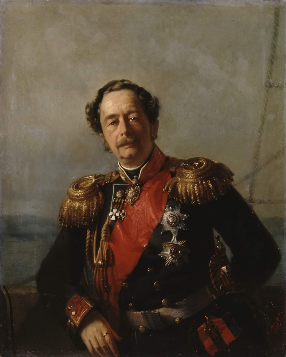 Портрет графа Н. Н. Муравьева-Амурского, Konstantin Makovsky, 1864