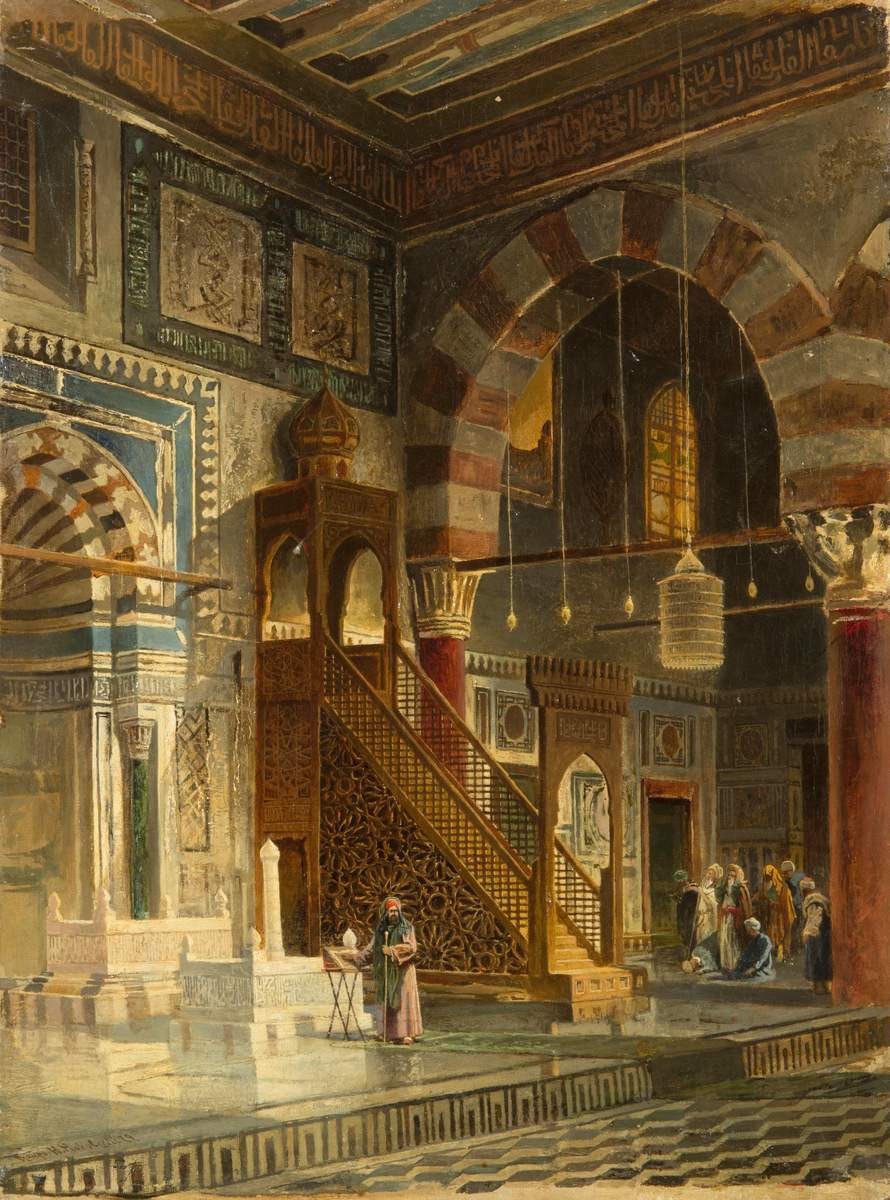 Мечеть в Каире, Маковский Николай Егорович, 1879