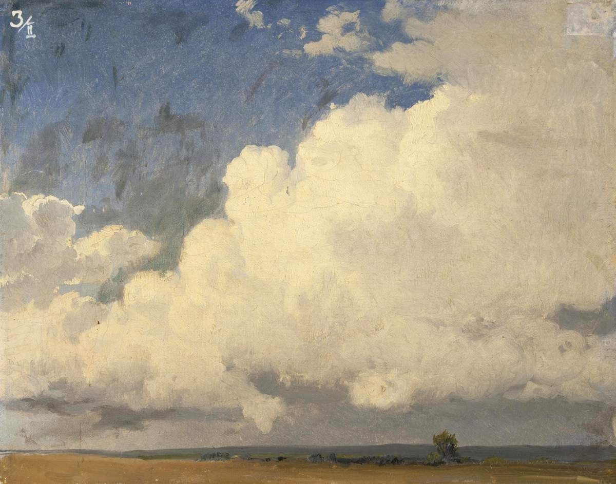 Небо с облаками, Fyodor Vasilyev, 1869–1870