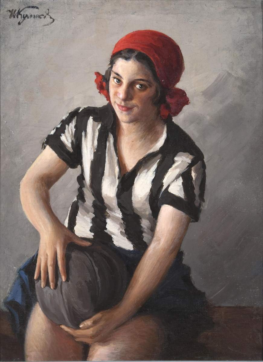 Физкультурница, Ivan Kulikov, 1929
