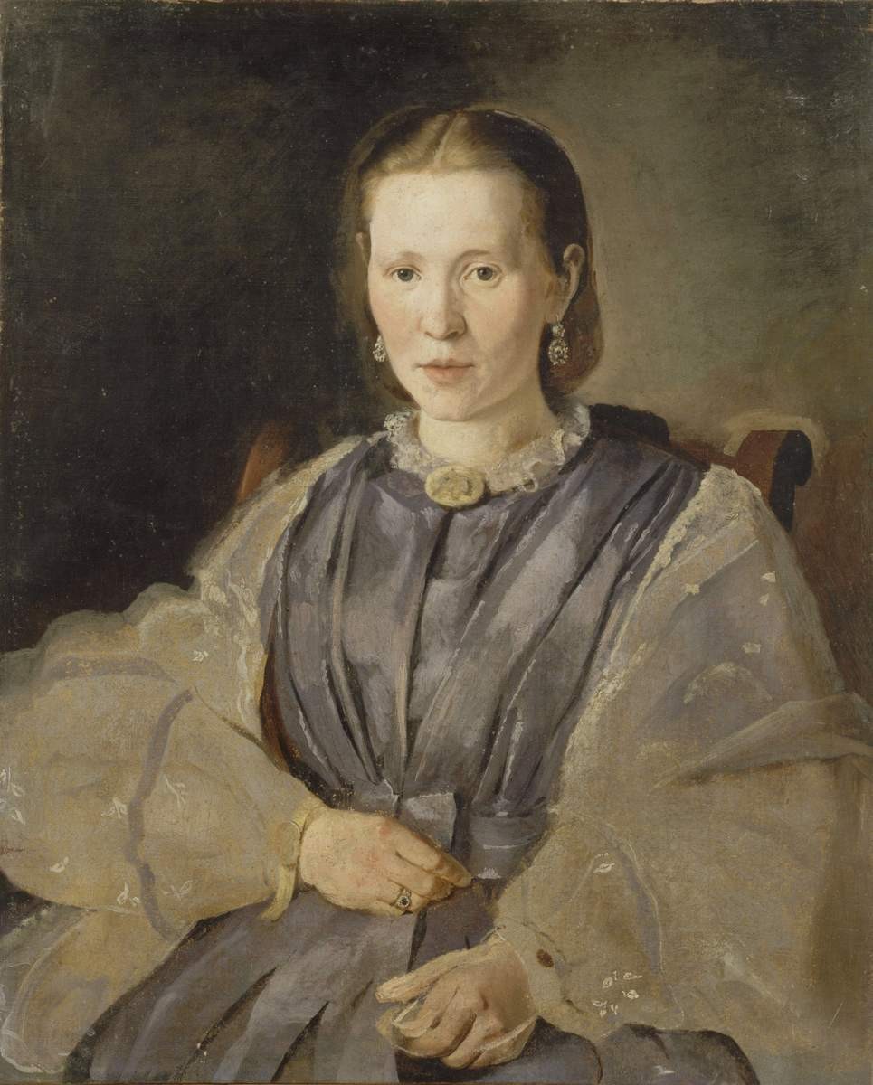Портрет А. Д. Шашковой, Ivan Diomidovich Neradovskiy, 1860s