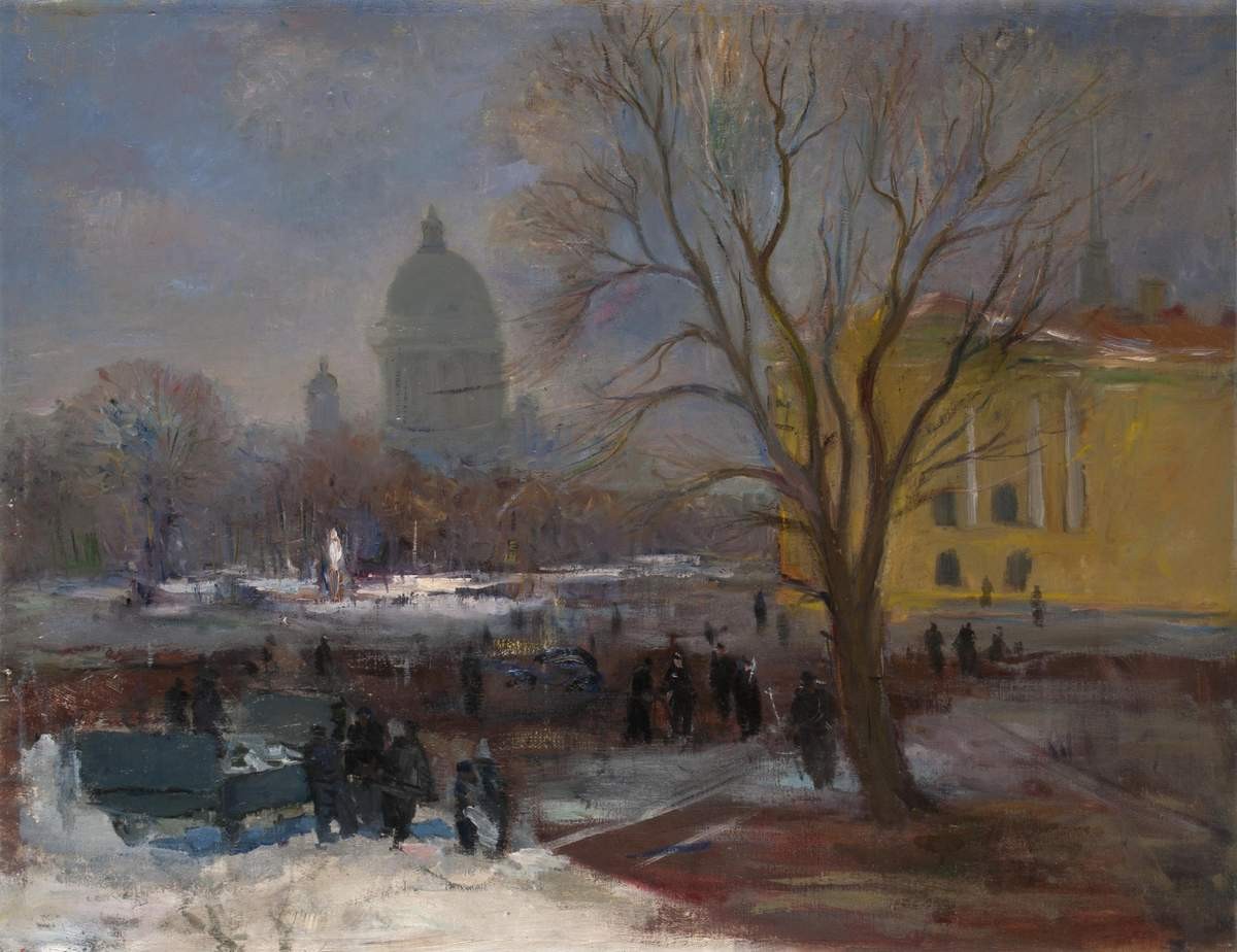 У Адмиралтейства, Vyacheslav Pakulin, 1941-1942
