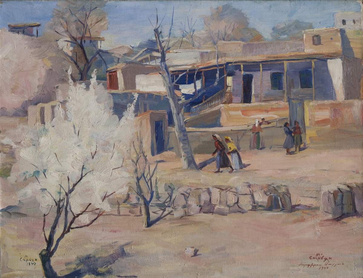 Весна пришла, Martiros Saryan, 1947