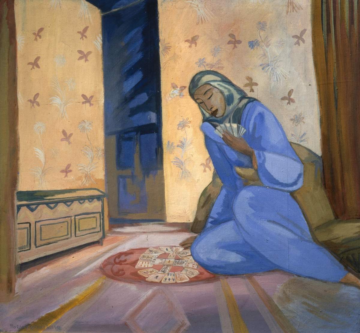 Гадание, Pavel Kuznetsov, 1912