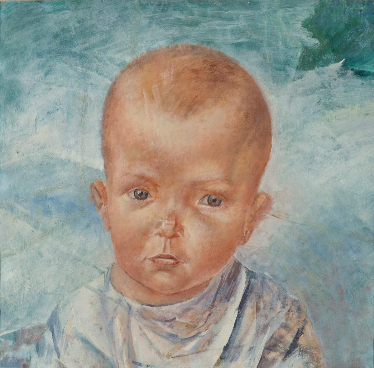 Дочь художника, Kuzma Petrov-Vodkin, 1923