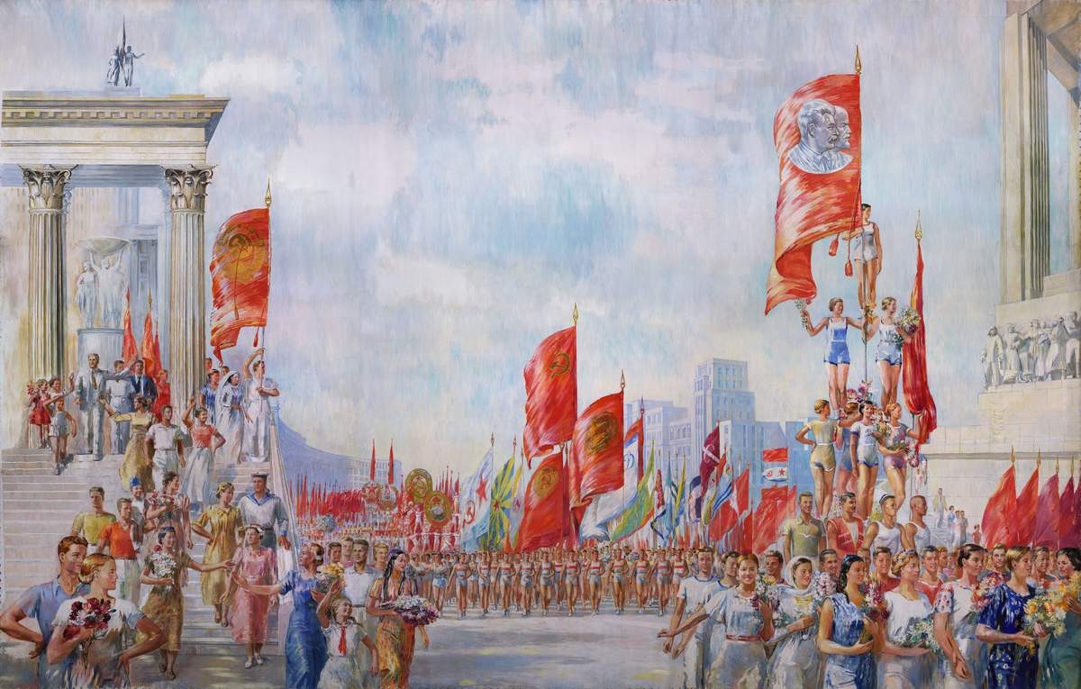 Физкультурный парад, Yuri Ivanovich Pimenov, 1939