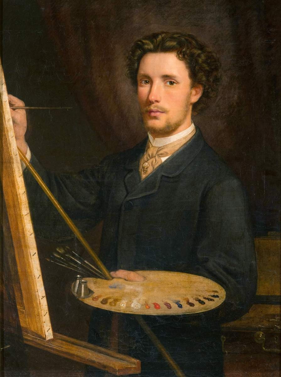 Автопортрет, ieromonakh Daniil, 1866