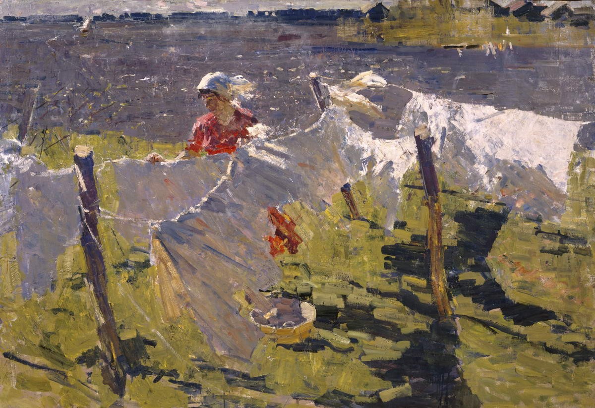 Ветреный день, Aleksei Tkachev, 1957