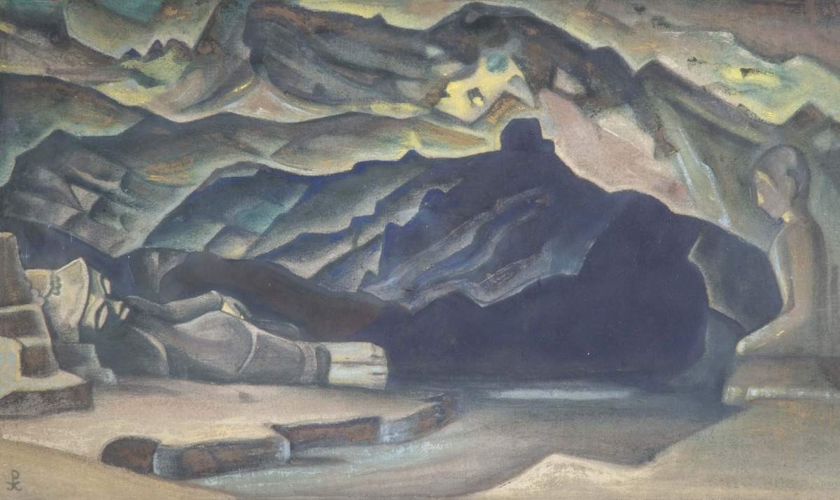 Пара нирвана, Nicholas Roerich, 1935 (6?)