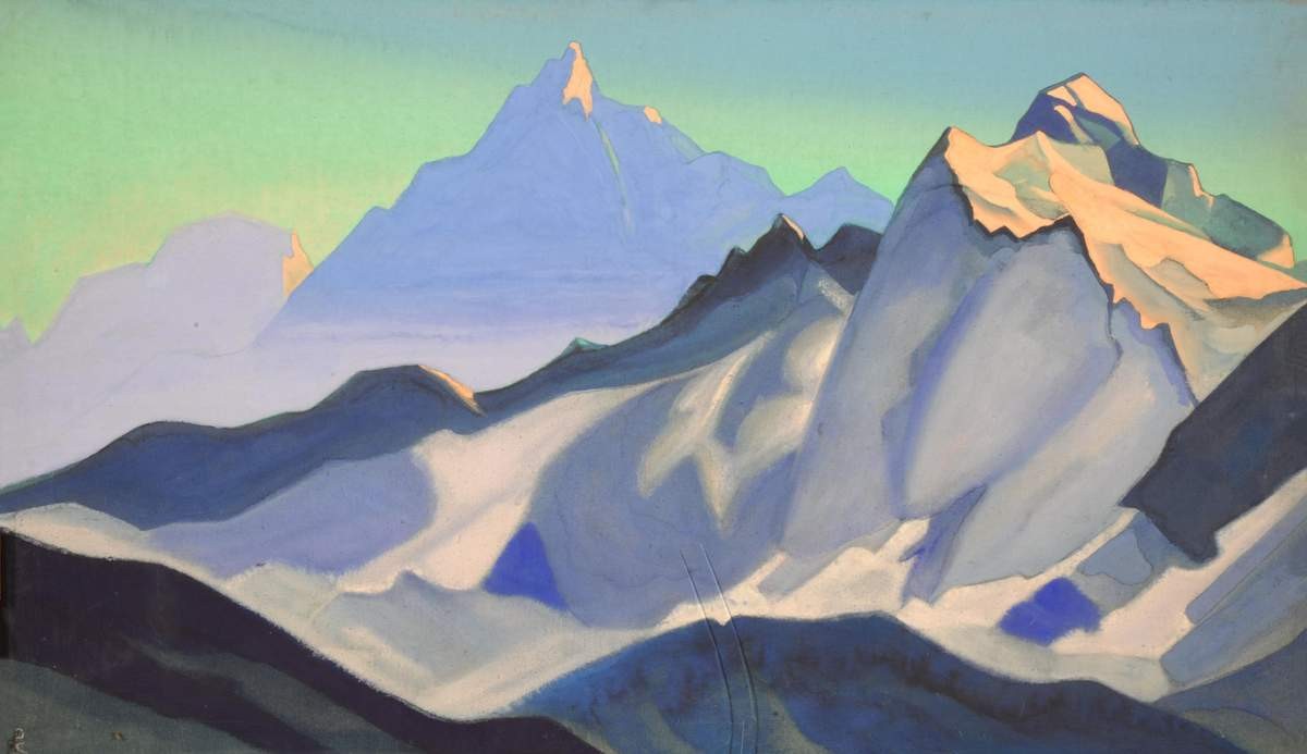 Вечер, Nicholas Roerich, 1940