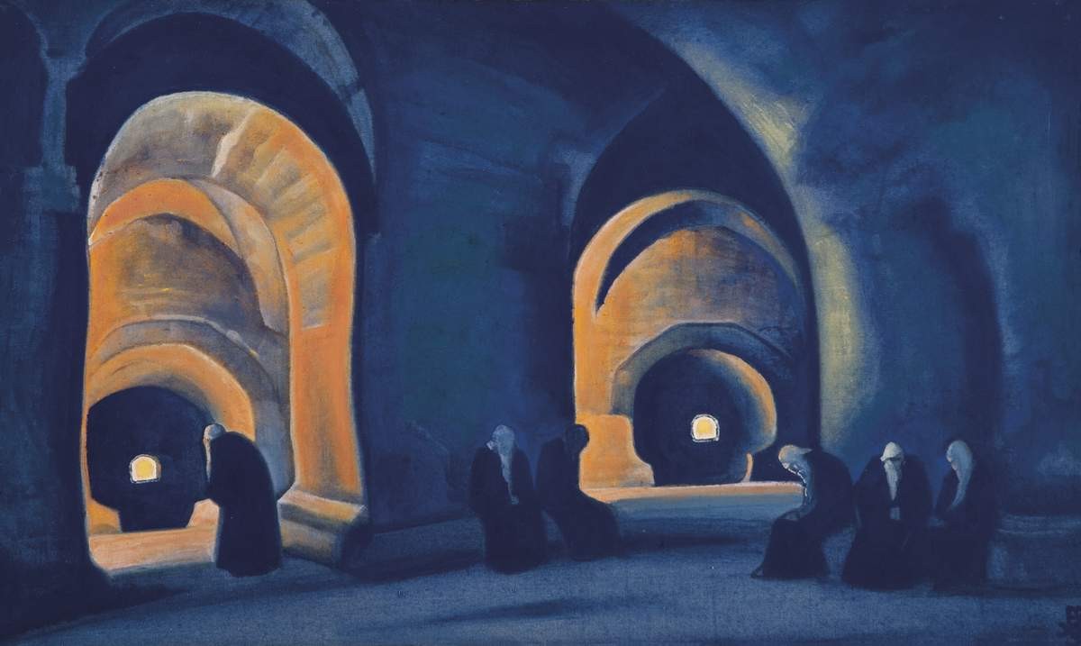 Башня ужаса, Nicholas Roerich, 1939