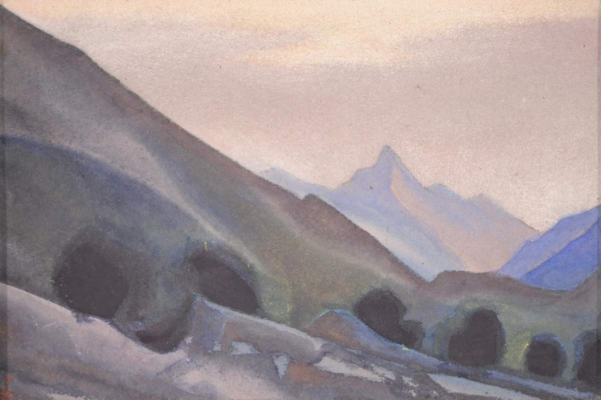 Пещеры, Nicholas Roerich, 1945