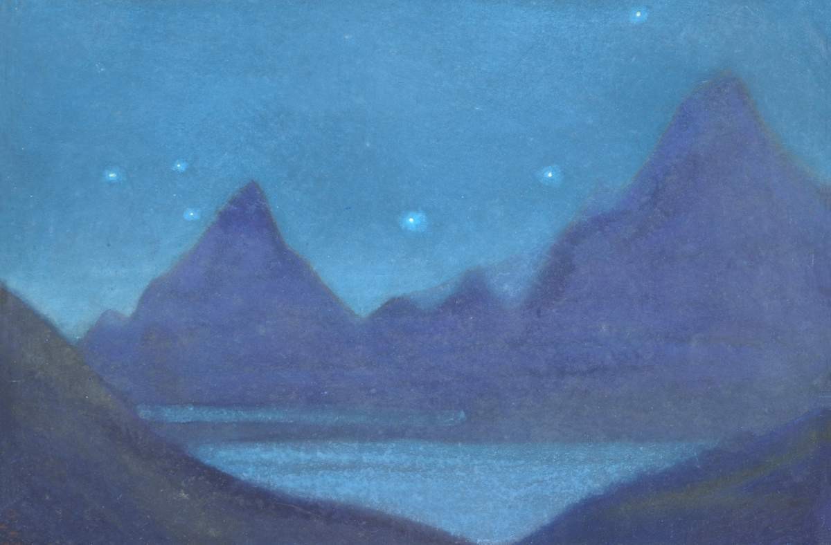 Ночь, Nicholas Roerich, 1940
