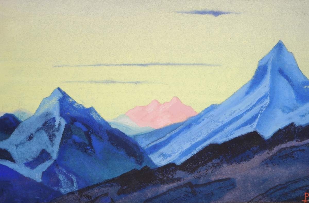 Гималаи (Рассвет), Nicholas Roerich, 1940
