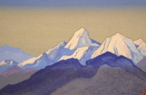 Himalayas (Mountaintops Illuminated by the Sun)