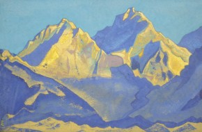 Kangchenjunga (Azure Sky Above the Mountaintops)