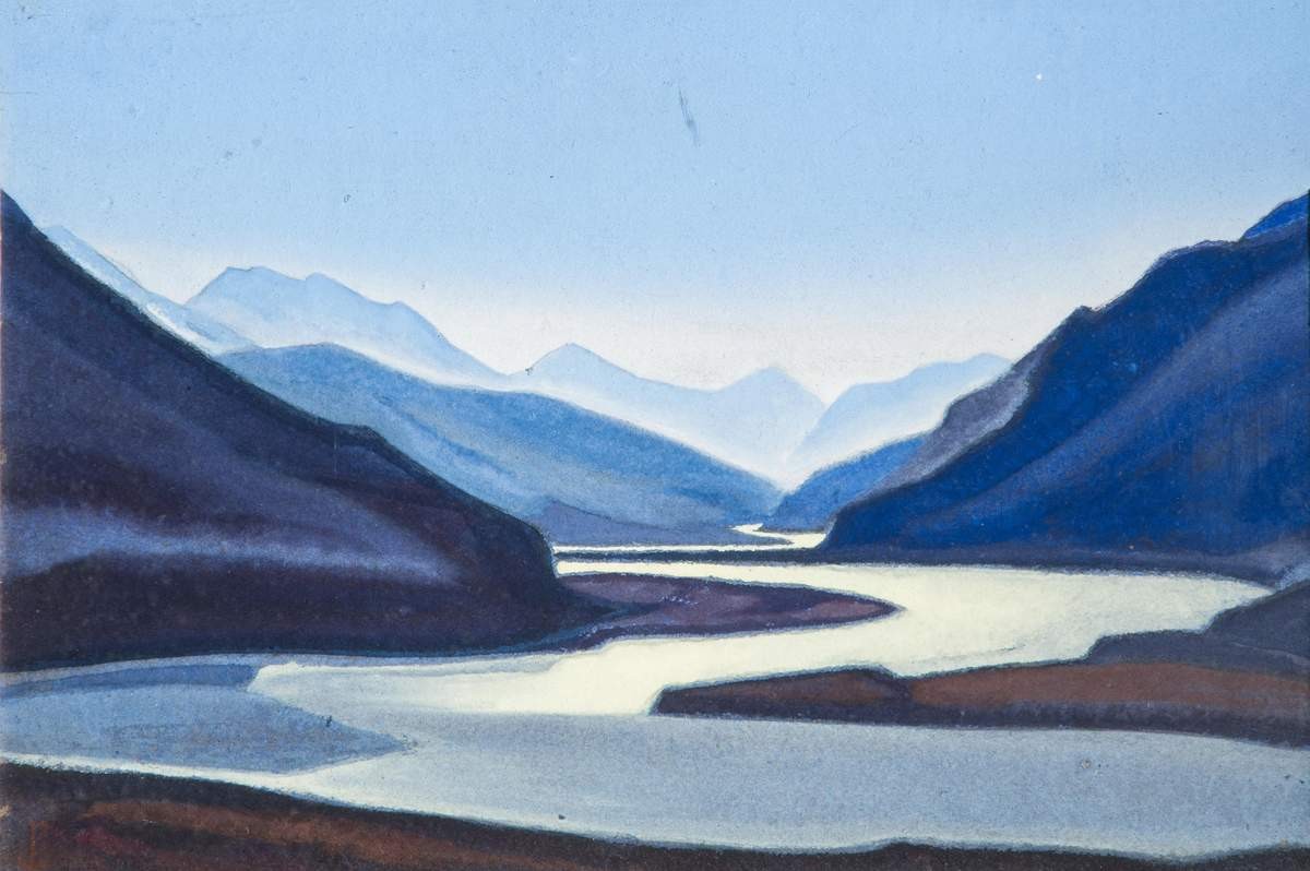 Брамапутра, Nicholas Roerich, 1930s–1940s