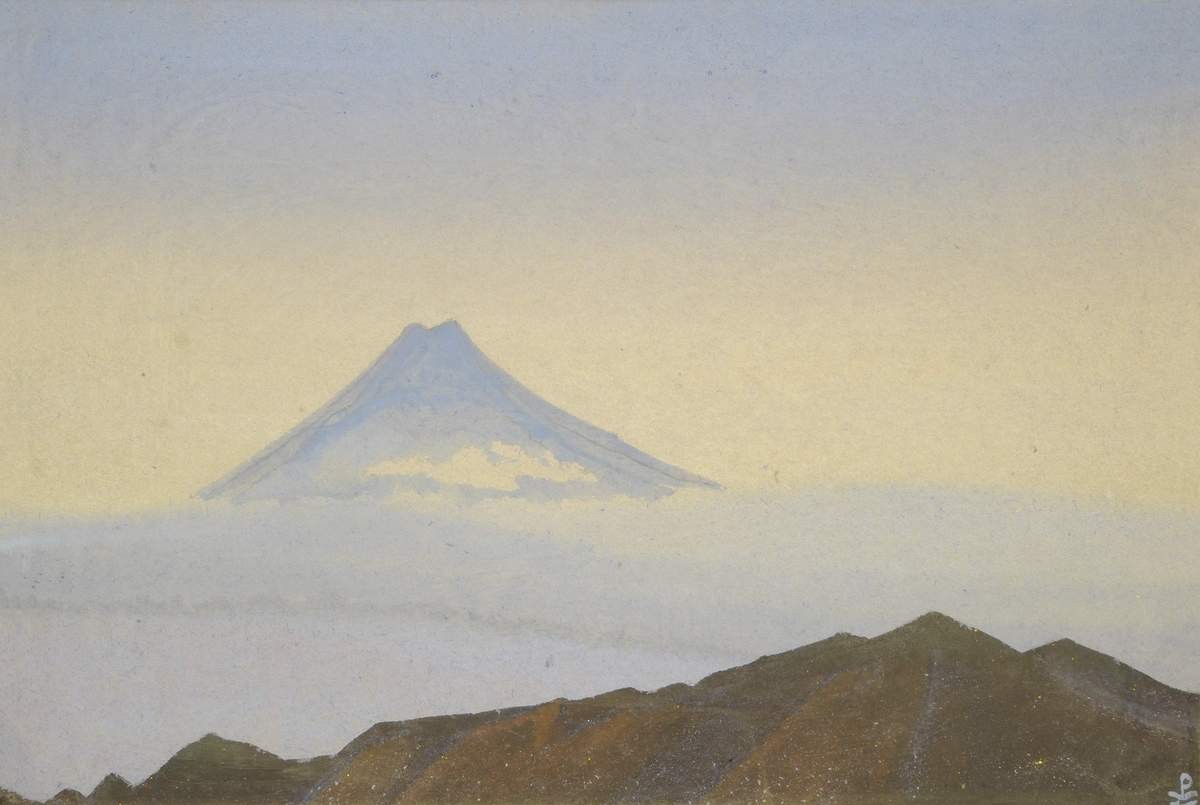 Фудзияма, Nicholas Roerich, 1935 (6?)