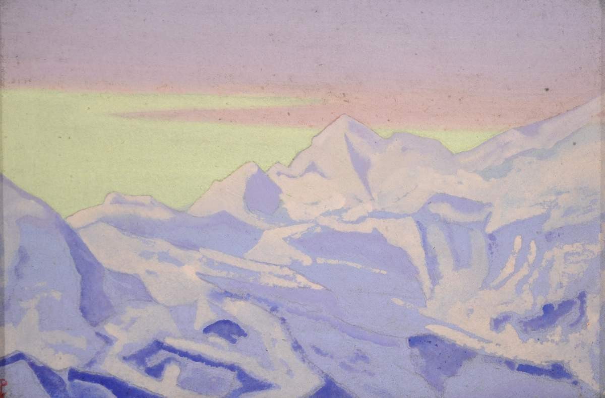 Утро, Nicholas Roerich, 1940