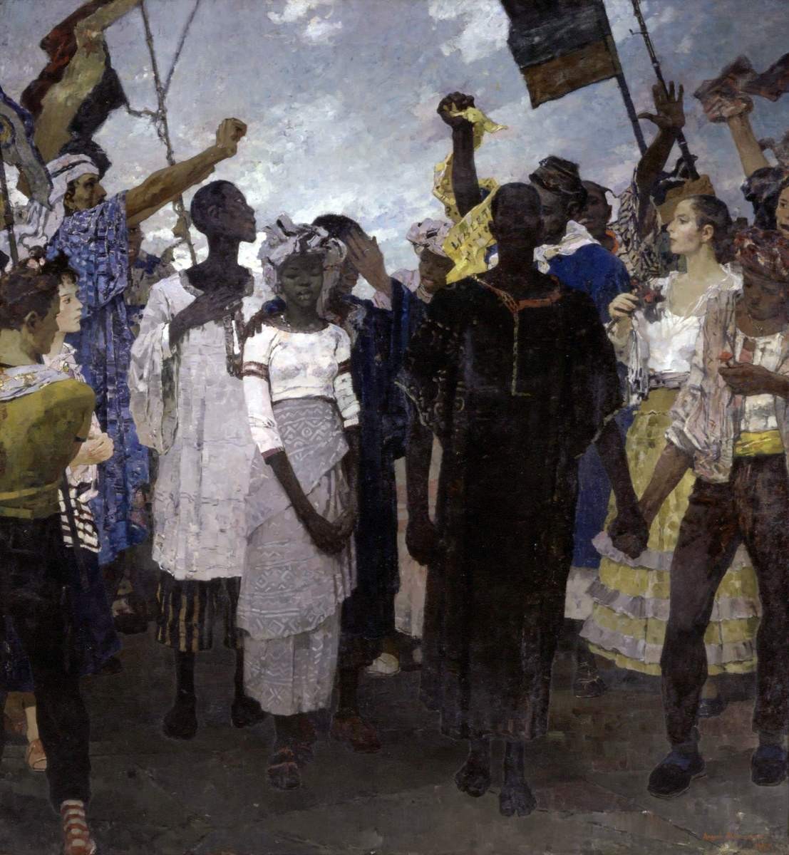 Пробуждение (За мир и независимость), Andrei Mylnikov, 1957