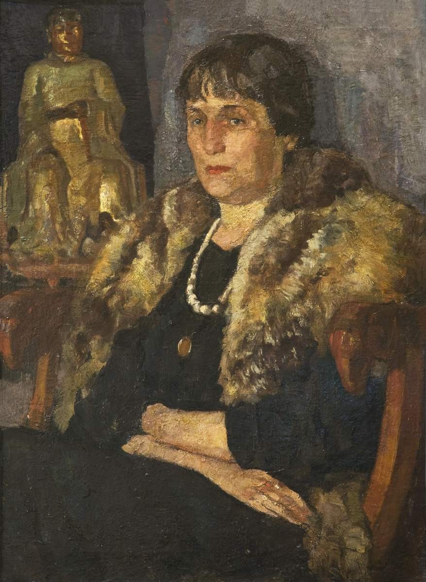 Портрет А. А. Ахматовой, Veniamin Belkin, 1941