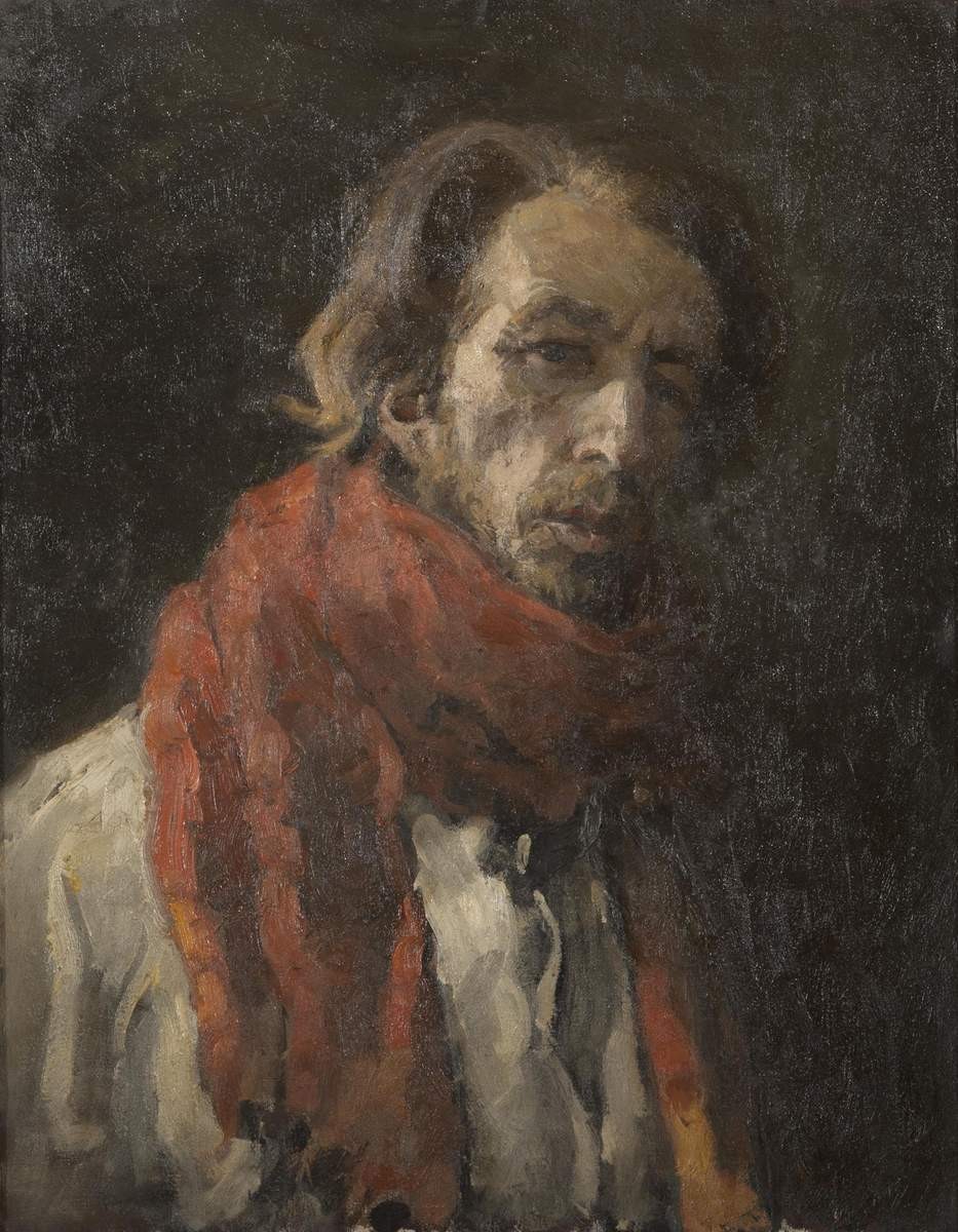 Автопортрет, Yaroslav Nikolaev, 1942