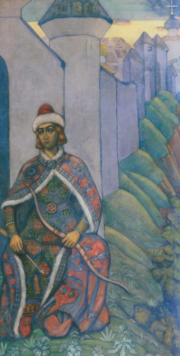 Витязь, Nicholas Roerich, 1910