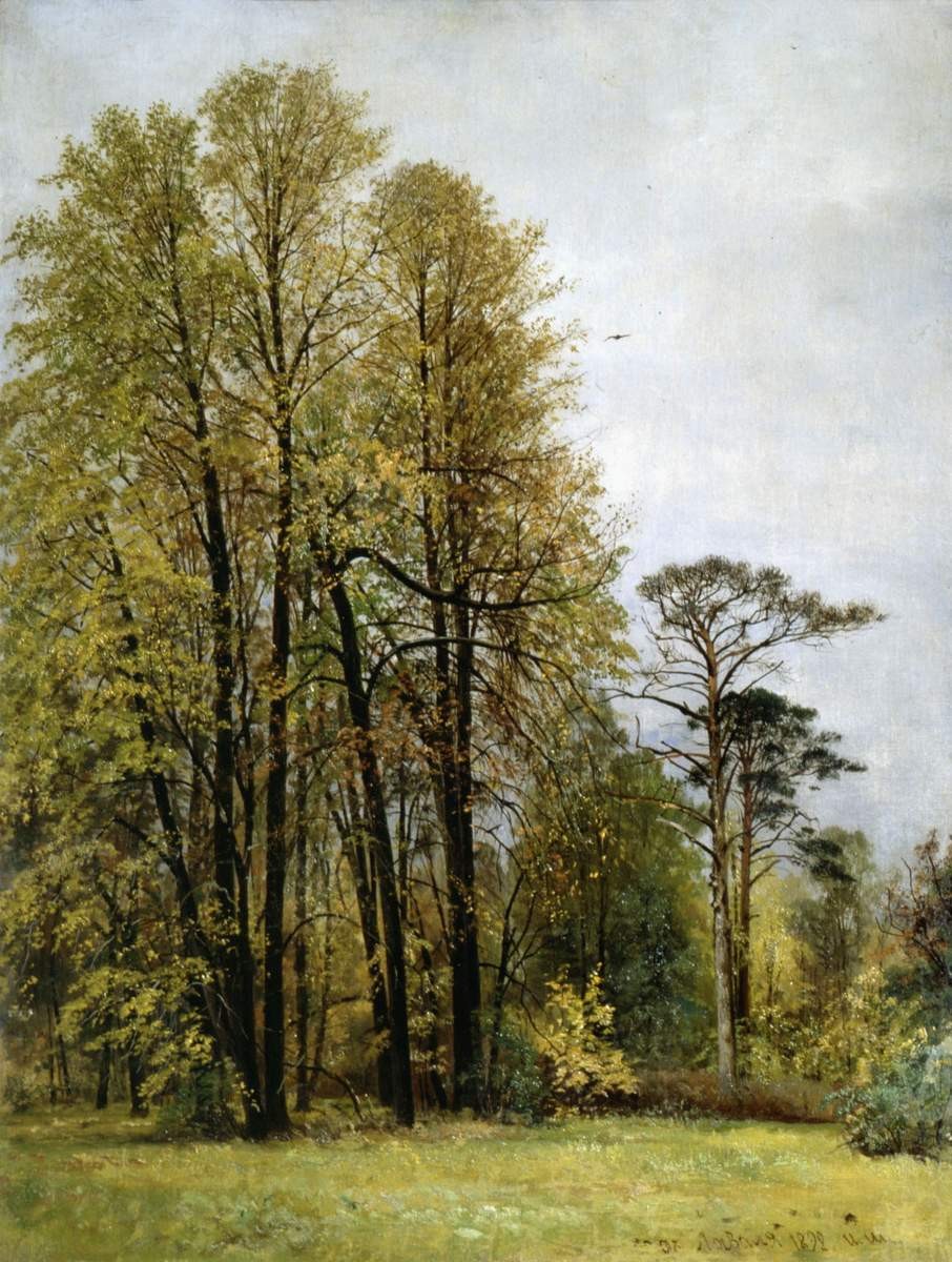 Осень, Ivan Shishkin, 1892