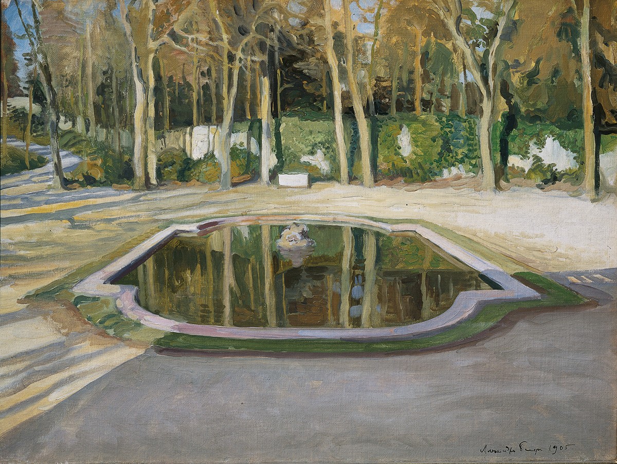«Зеркальце» в Трианоне, Alexandre Benois, 1905