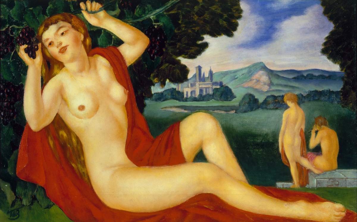 Вакханка, Kuzma Petrov-Vodkin, 1912