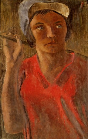 Портрет полевой работницы Анны Ульяновой